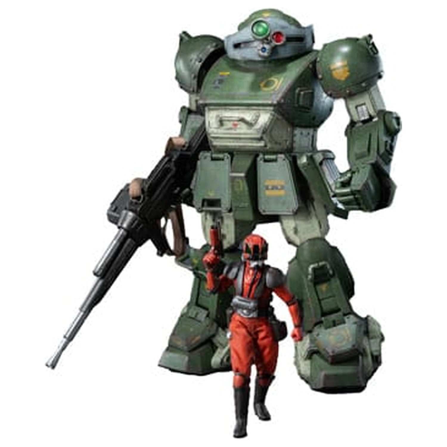 Armored Trooper Votoms Robo-Dou Actionfigur Strikedog 16 cm Produktfoto