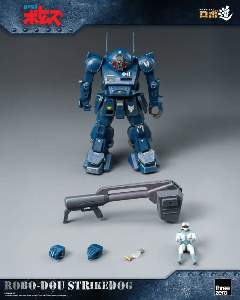 Armored Trooper Votoms Robo-Dou Actionfigur Strikedog 16 cm Produktfoto