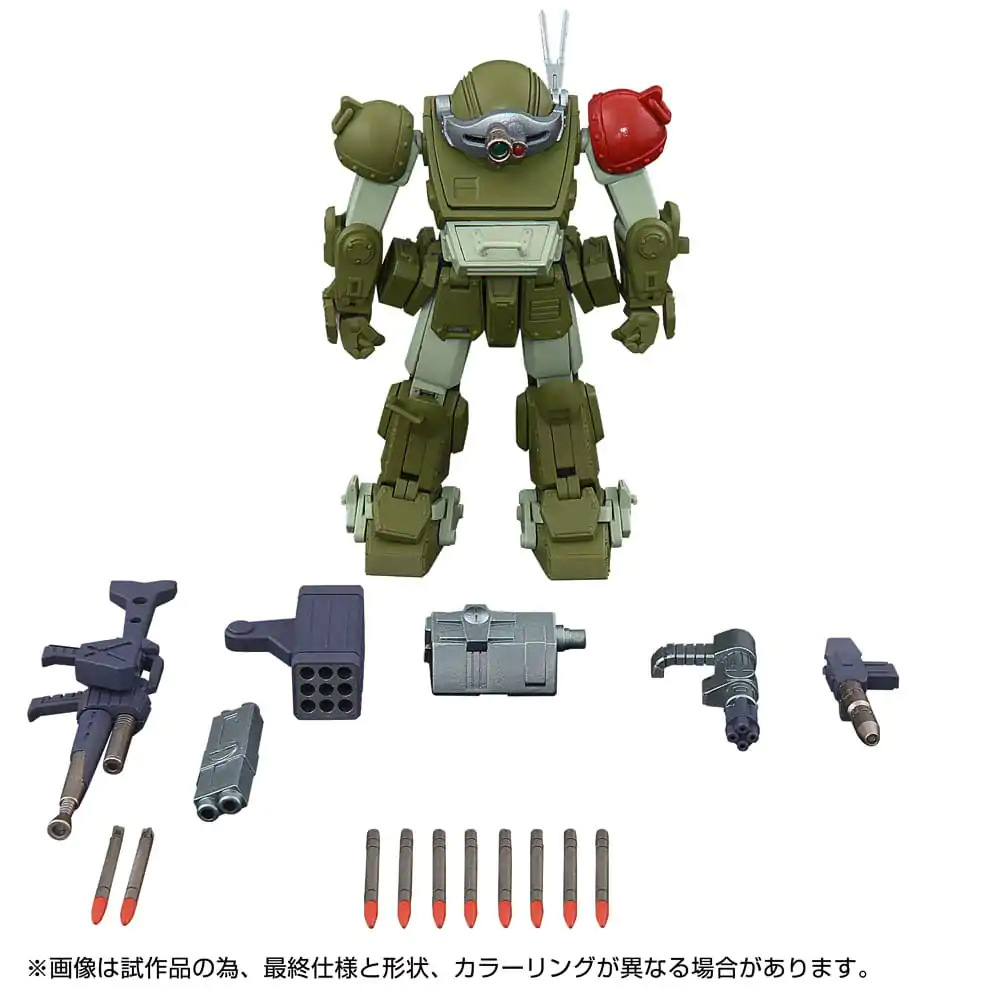 Armored Trooper Votoms Toyrise Actionfigur 1/48 AT Collection 01 Scopedog Red Shoulder Custom 17 cm Produktfoto