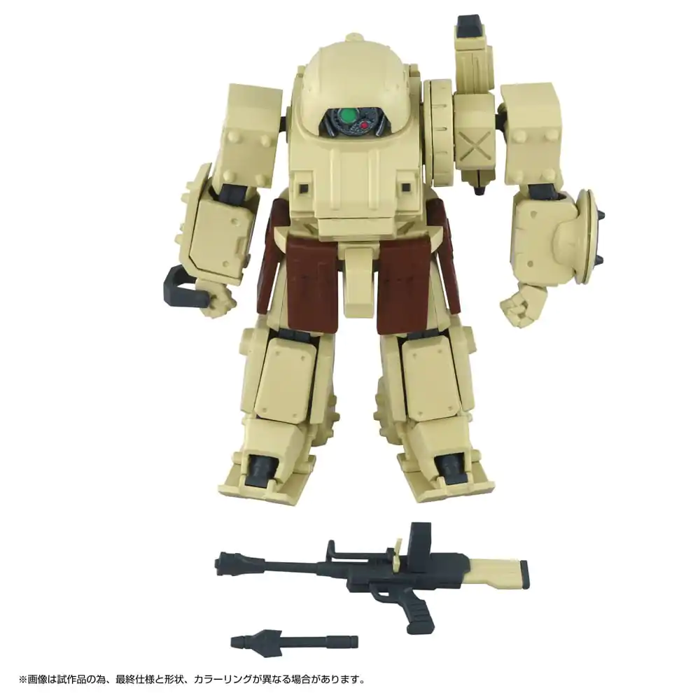 Armored Trooper Votoms Toyrise Actionfigur 1/48 AT Collection 06 Erdspinne 10 cm Produktfoto