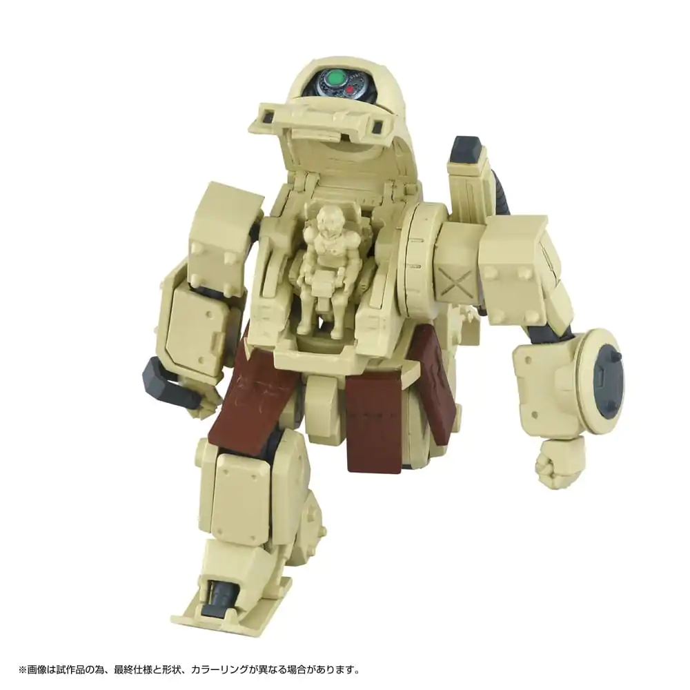 Armored Trooper Votoms Toyrise Actionfigur 1/48 AT Collection 06 Erdspinne 10 cm Produktfoto