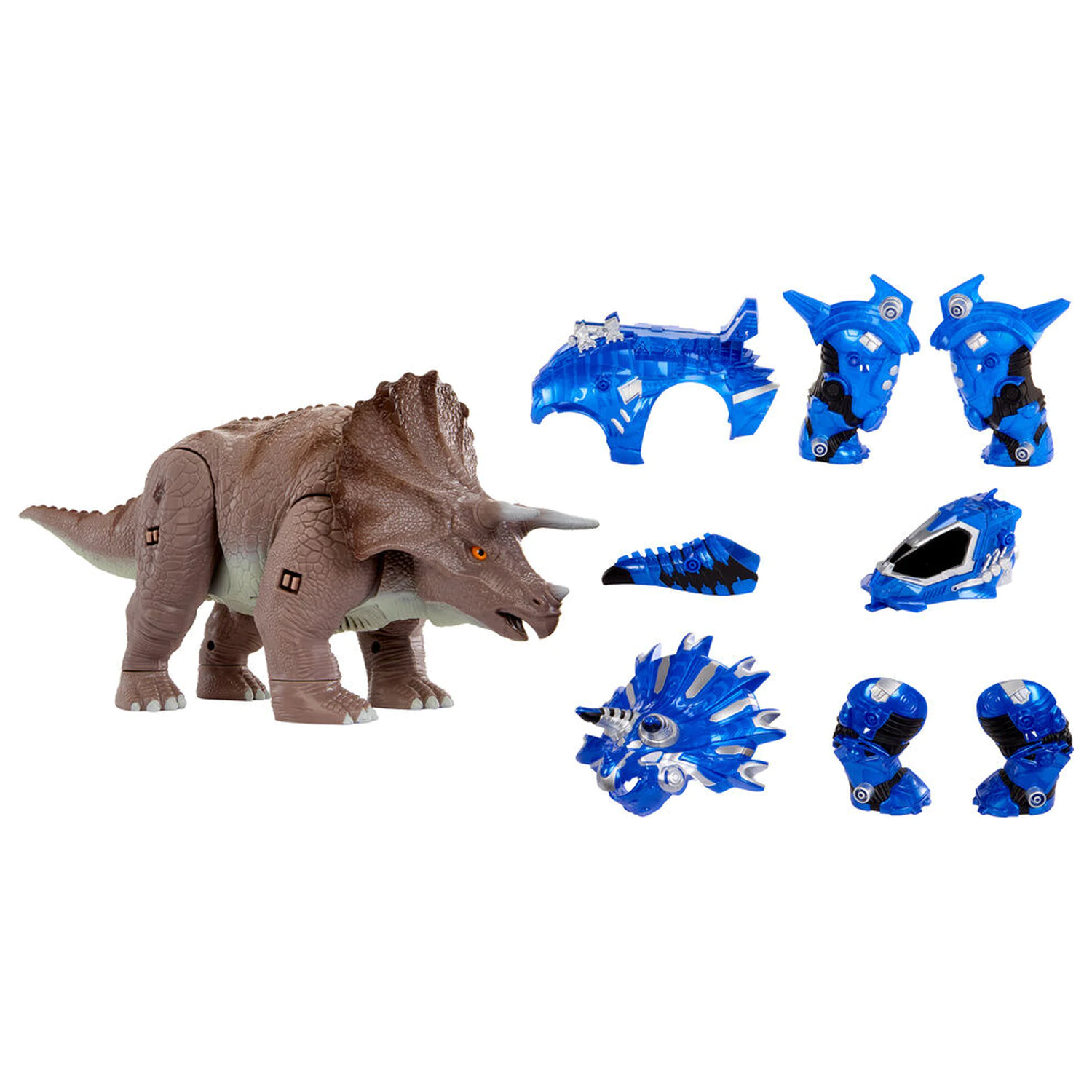 Armorsaurs Dinosaur Triceratops Cobalt Figur Produktfoto