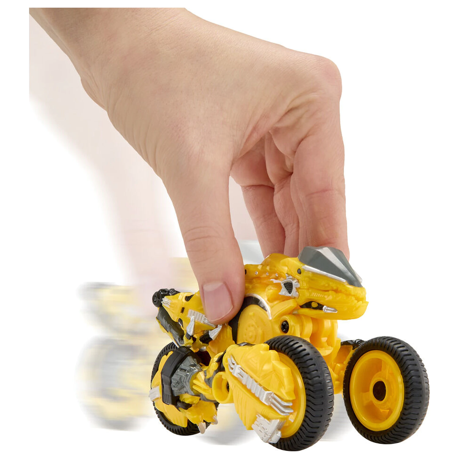 Armorsaurs Evolver Yellow Raptor Blaze Figur Produktfoto