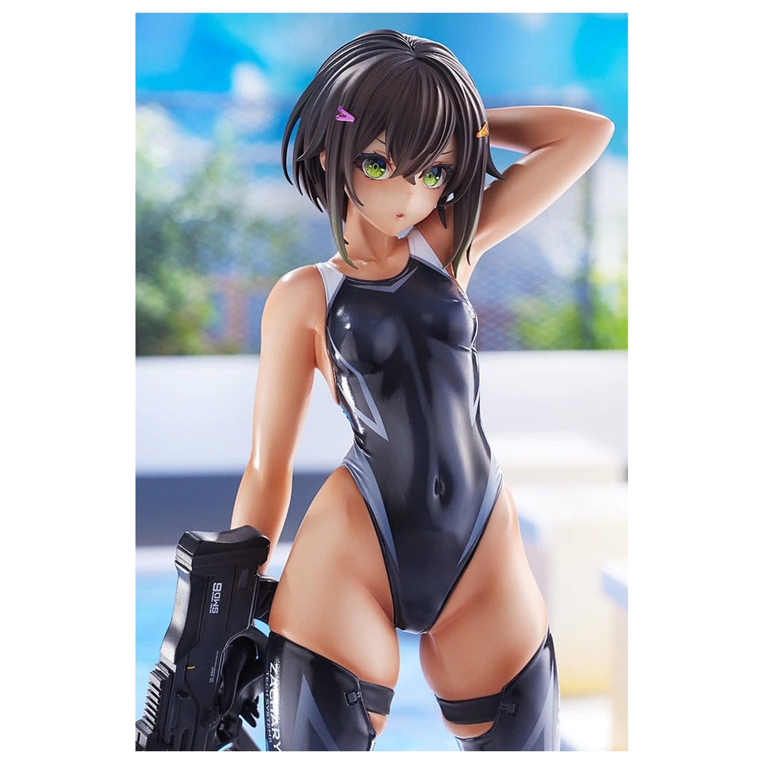 Arms Note PVC Figur 1/7 Buchou-chan of the Swimming Club 22 cm (re-run) Produktfoto