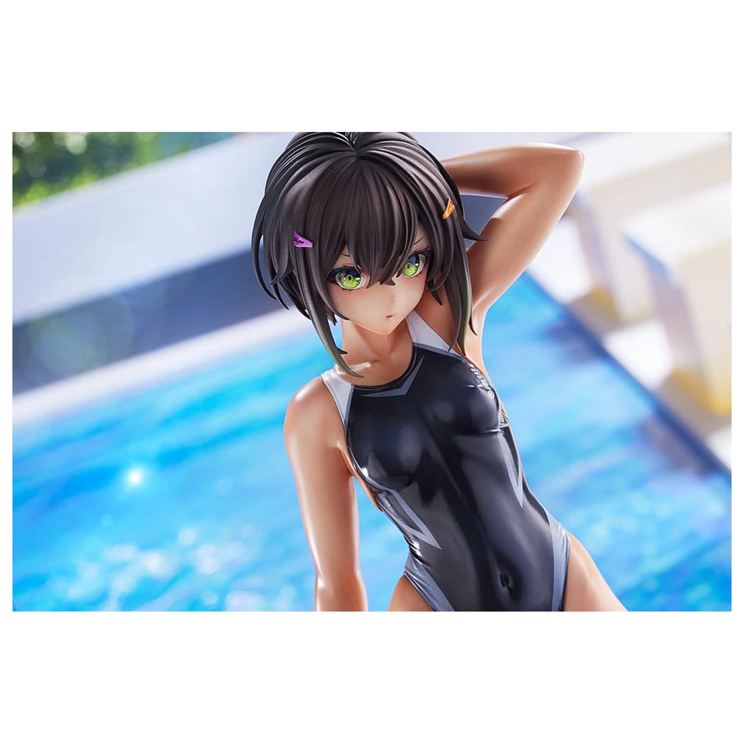 Arms Note PVC Figur 1/7 Buchou-chan of the Swimming Club 22 cm (re-run) Produktfoto