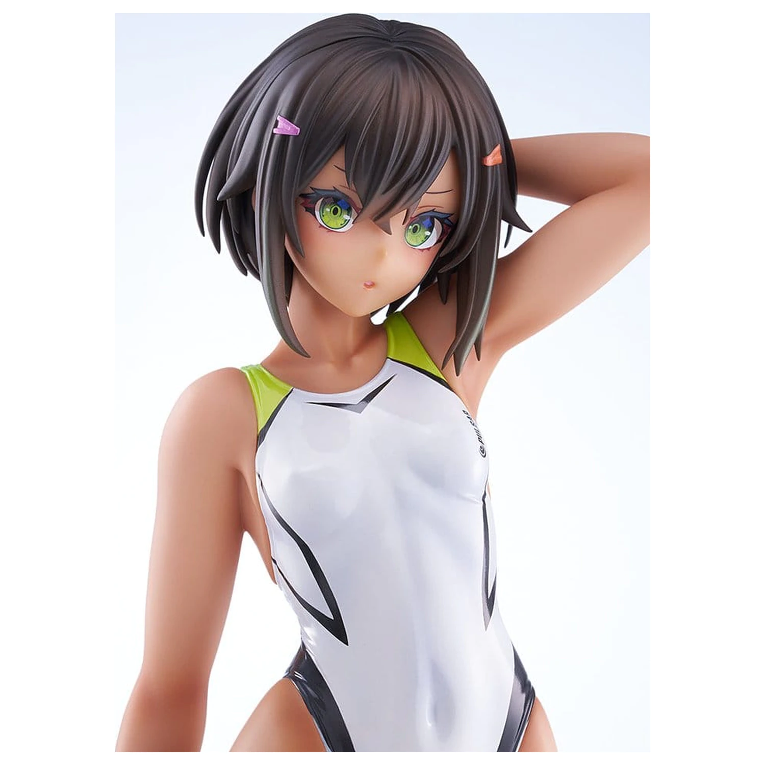 Arms Note PVC Figur 1/7 Buchou-chan of the Swimming Club White Swimsuit Ver. 22 cm Produktfoto