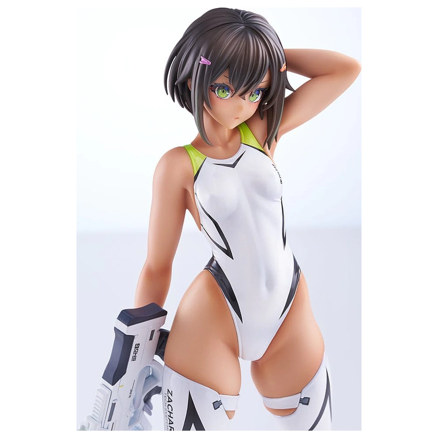 Arms Note PVC Figur 1/7 Buchou-chan of the Swimming Club White Swimsuit Ver. 22 cm Produktfoto