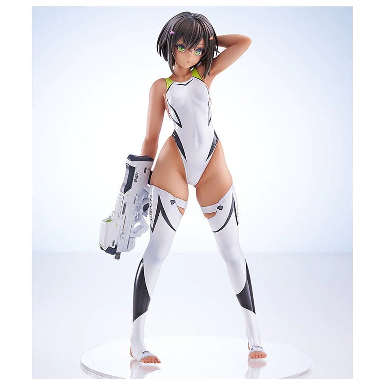 Arms Note PVC Figur 1/7 Buchou-chan of the Swimming Club White Swimsuit Ver. 22 cm Produktfoto