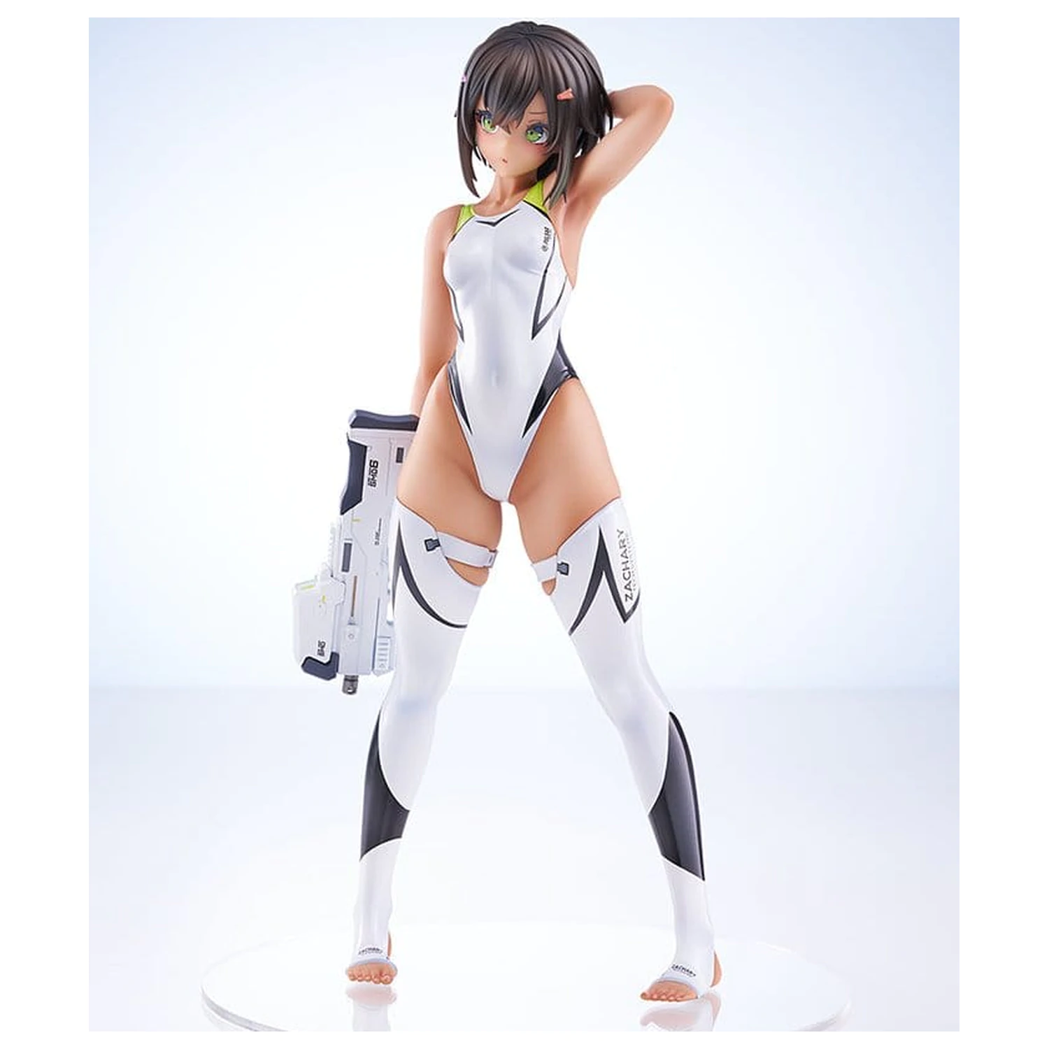 Arms Note PVC Figur 1/7 Buchou-chan of the Swimming Club White Swimsuit Ver. 22 cm Produktfoto