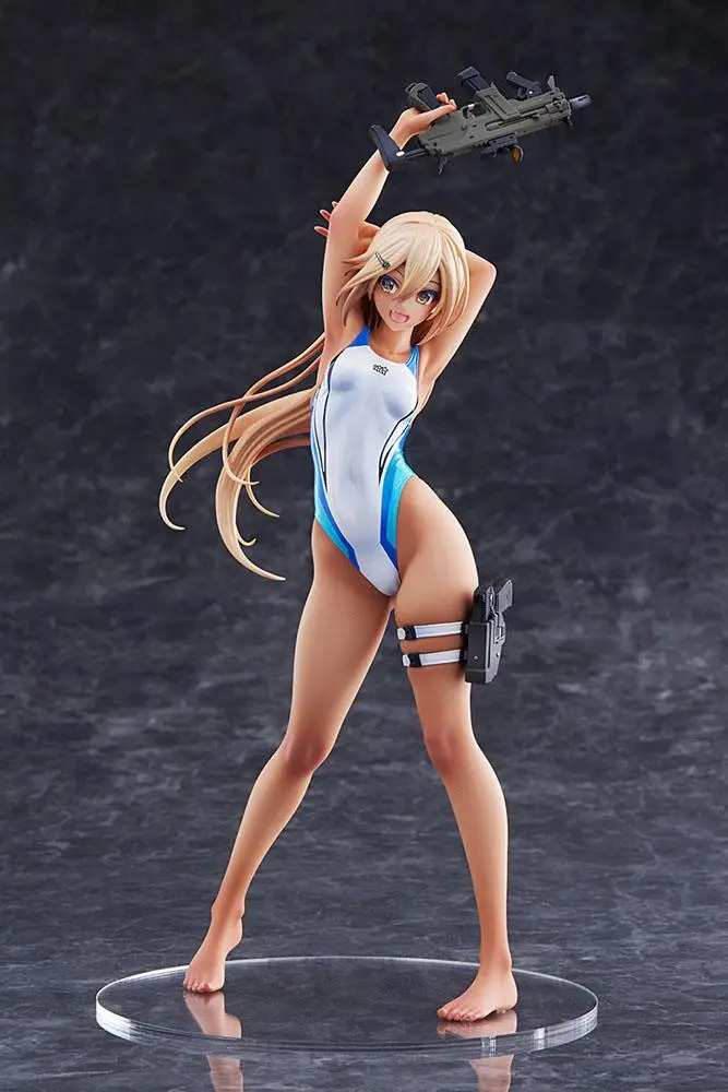 Arms Note PVC Statue 1/7 Kouhai-chan of the Swim Club Blue Line Swimsuit Ver. 29 cm termékfotó