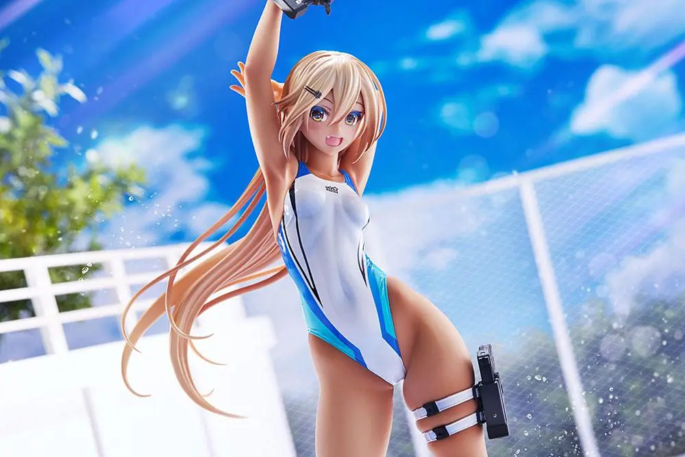 Arms Note PVC Statue 1/7 Kouhai-chan of the Swim Club Blue Line Swimsuit Ver. 29 cm termékfotó