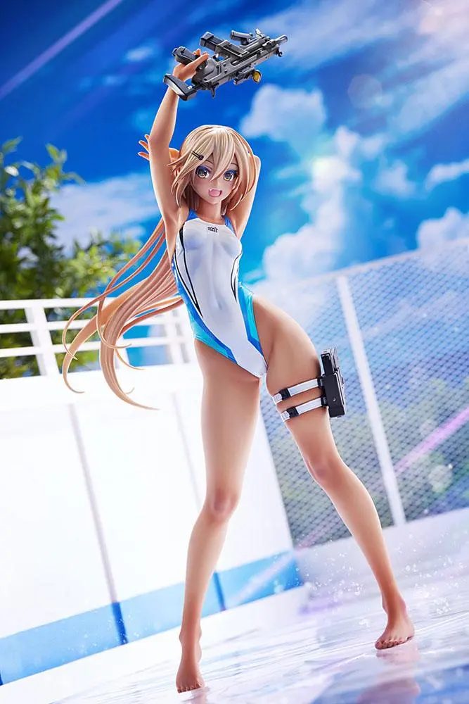 Arms Note PVC Statue 1/7 Kouhai-chan of the Swim Club Blue Line Swimsuit Ver. 29 cm termékfotó