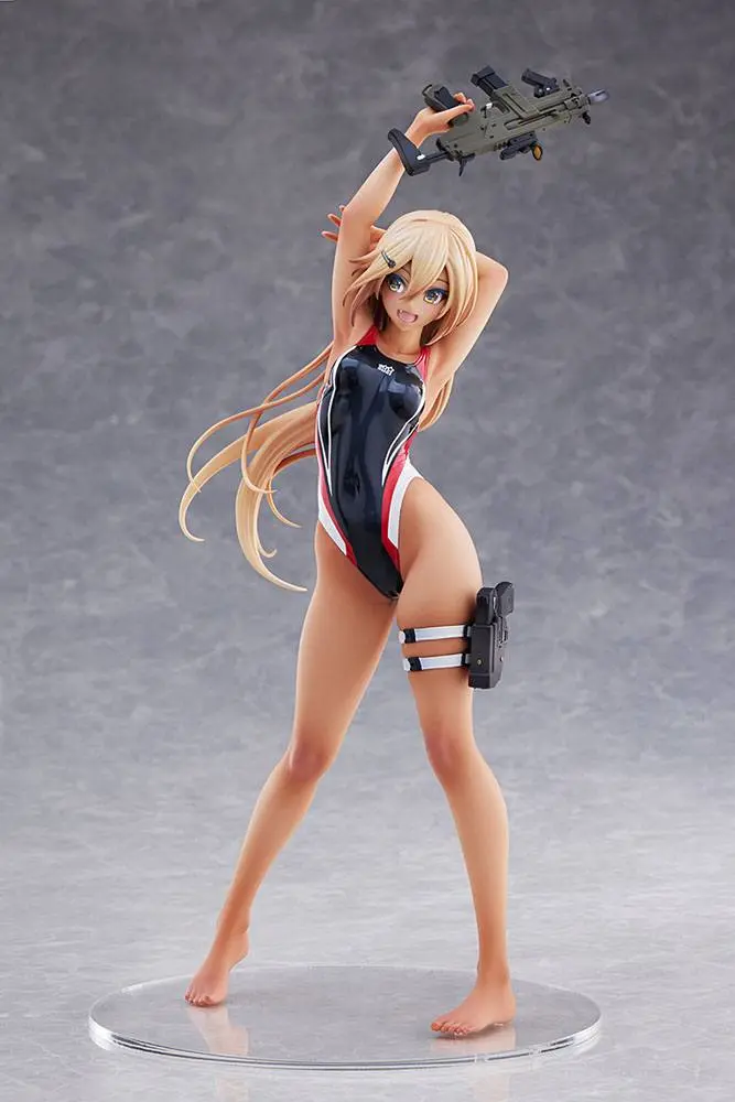 Arms Note PVC Statue 1/7 Kouhai-chan of the Swim Club Red Line Swimsuit Ver. 29 cm termékfotó