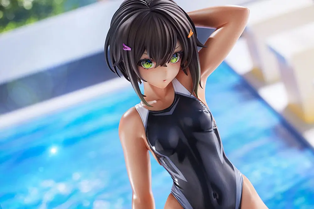 Arms Note PVC Statue 1/7 Buchou-chan of the Swimming Team 22 cm termékfotó