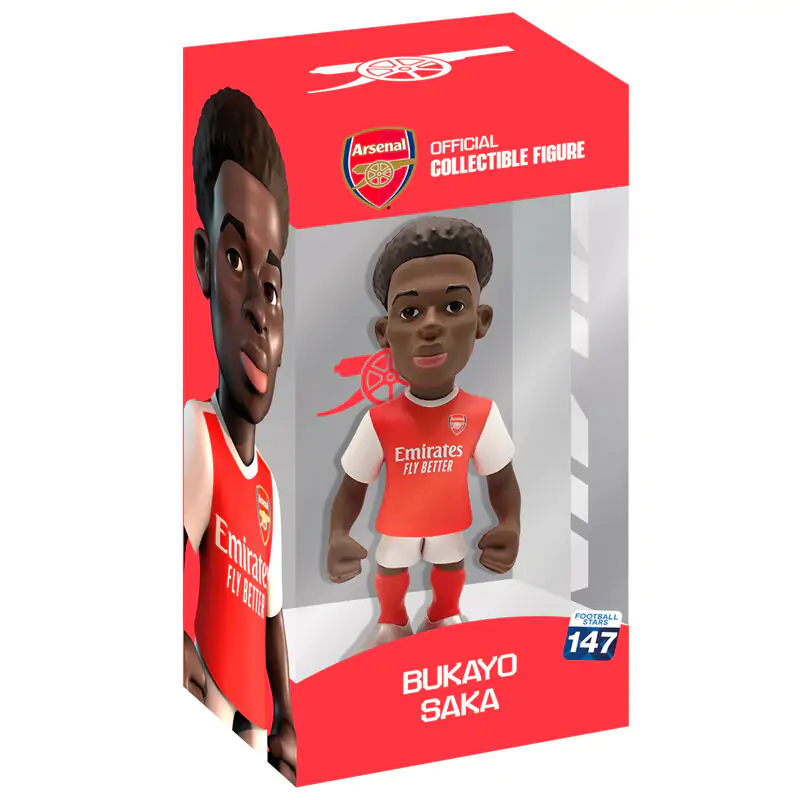 Arsenal Bukayo Saka Minix Figur 12cm Produktfoto