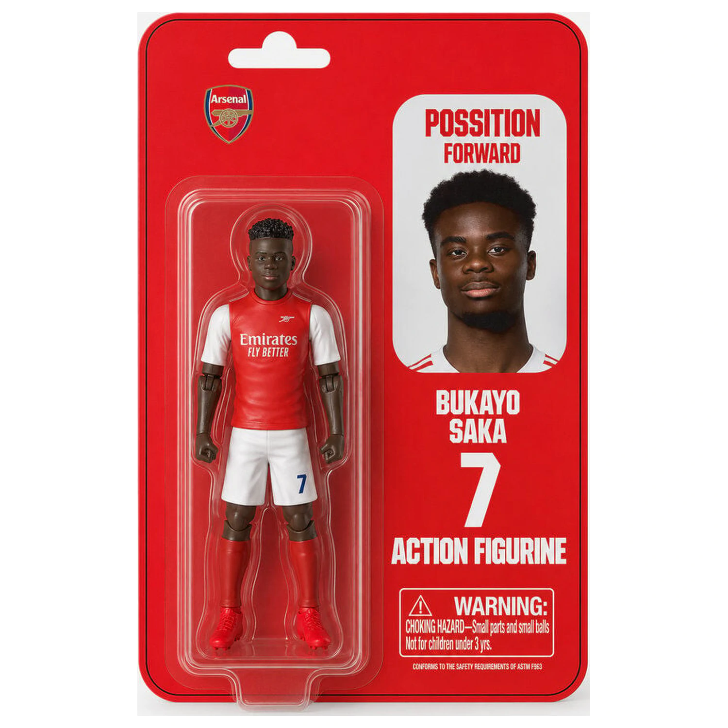 Arsenal Saka Actionfigur 10cm Produktfoto