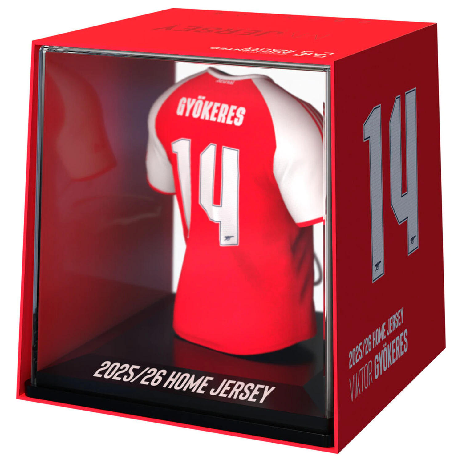 Arsenal Viktor Gyökeres Miniatur T-Shirt Figur Produktfoto