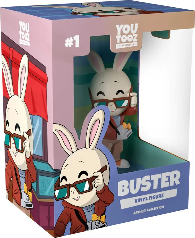 Erdferkel Arthur und seine Freunde Vinyl Figur Buster 12 cm Produktfoto