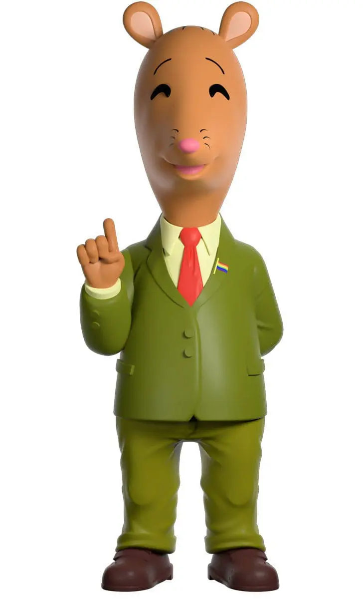 Erdferkel Arthur und seine Freunde Vinyl Figur Mr. Ratburn 12 cm Produktfoto