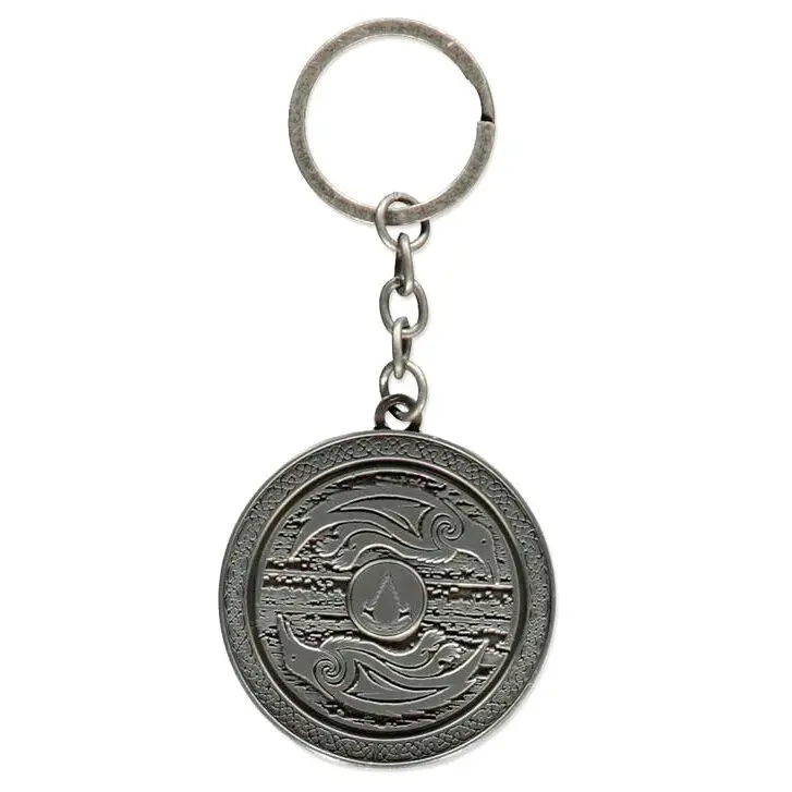 Assasins Creed Valhalla 3D shield Metall Schlüsselanhänger Produktfoto
