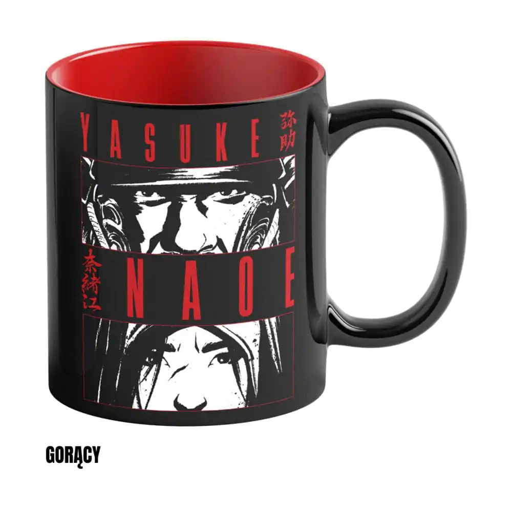 Assassin's Creed Shadows Heat Change Tasse Naoe & Yasuke 450 ml Produktfoto