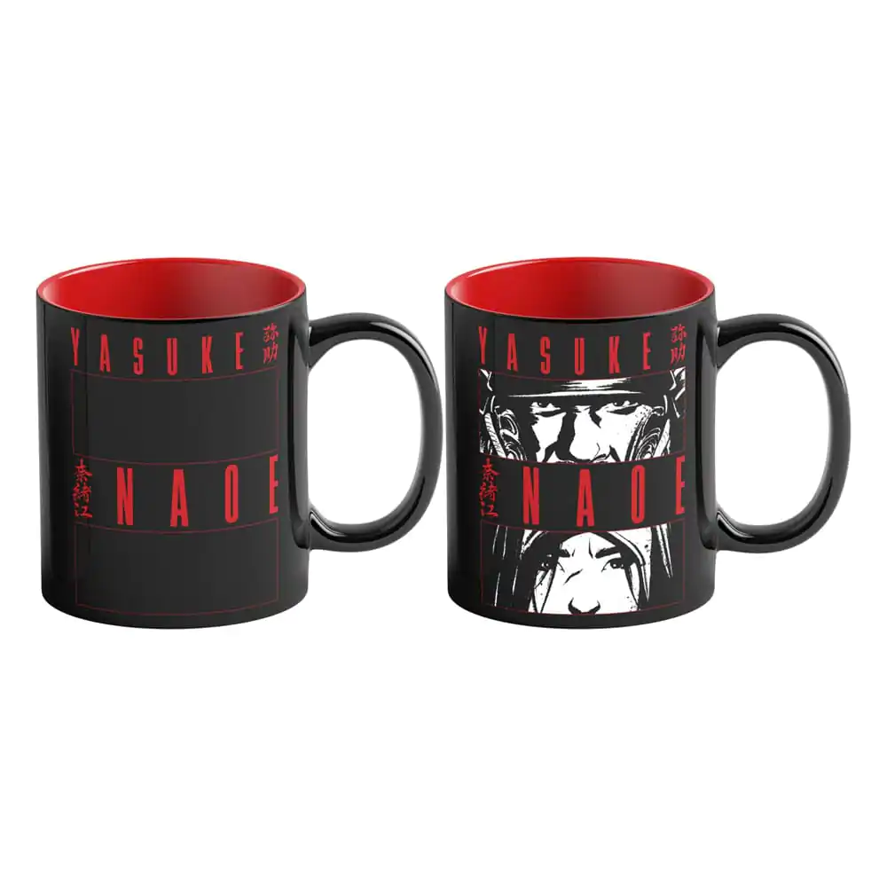 Assassin's Creed Shadows Heat Change Tasse Naoe & Yasuke 450 ml Produktfoto