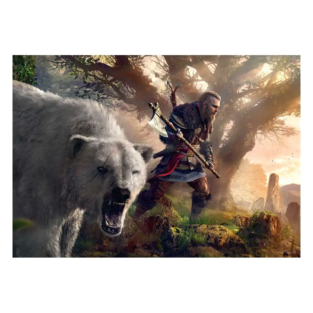 Assassin's Creed Valhalla Premium Puzzle Eivor & Polar Bear (1000 Teile) termékfotó