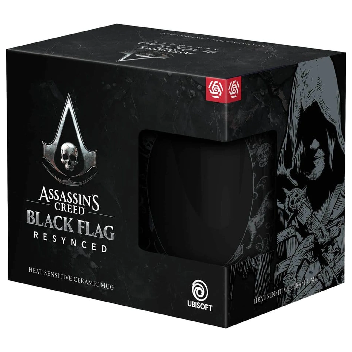 Assassin's Creed Black Flag Resynced Heat Change Tasse Edward Kenway 480 ml Produktfoto