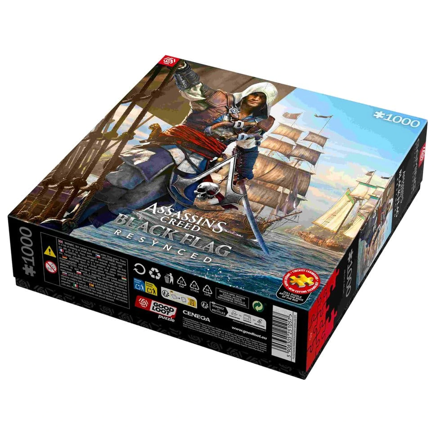 Assassin's Creed Black Flag Resynced Puzzle (1000 Teile) Produktfoto