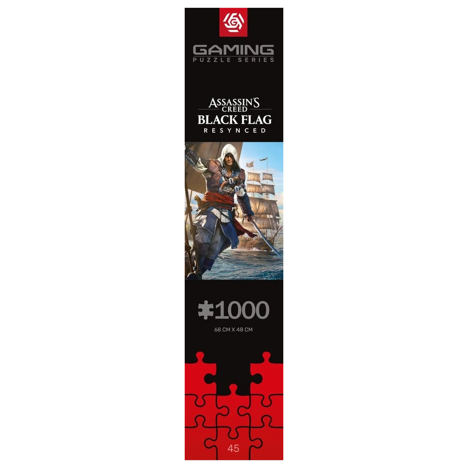Assassin's Creed Black Flag Resynced Puzzle (1000 Teile) Produktfoto