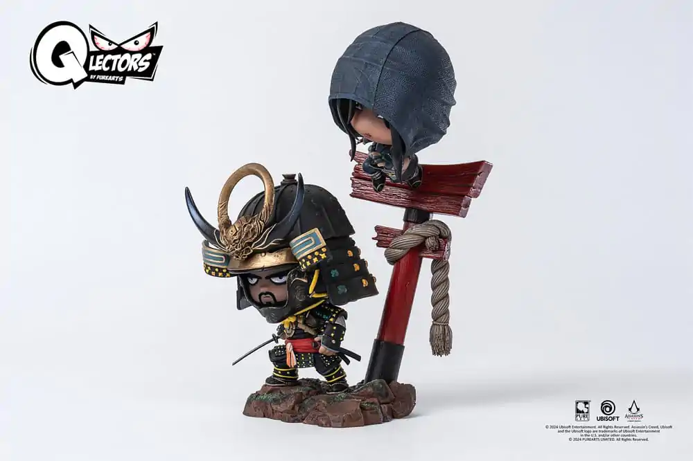 Assassin´s Creed Shadows Qlectors PVC Statue Naoe &amp; Yasuke 15 cm Produktfoto