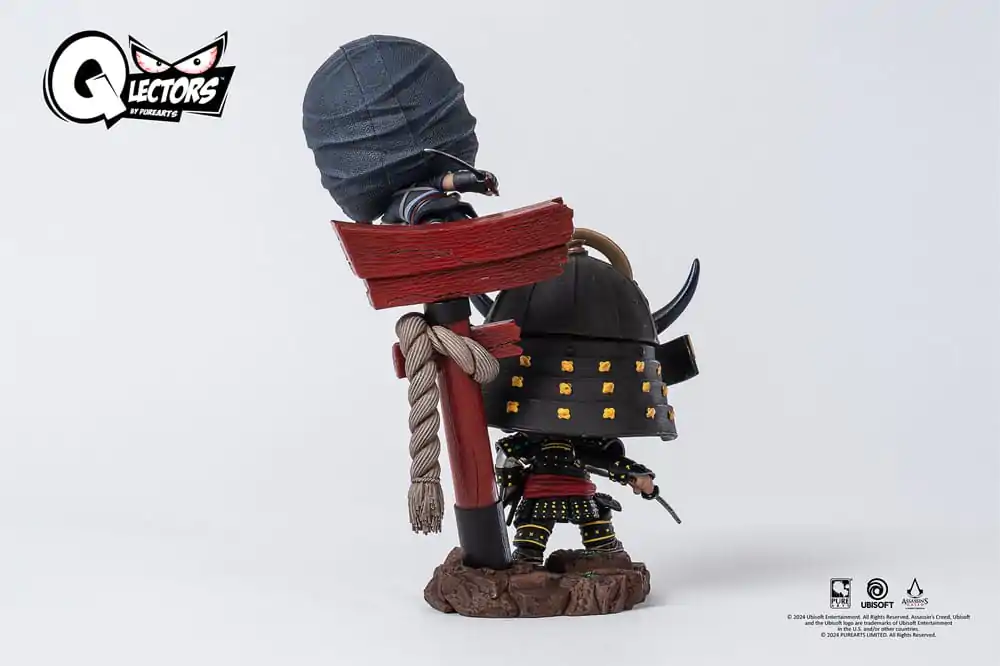Assassin´s Creed Shadows Qlectors PVC Statue Naoe &amp; Yasuke 15 cm Produktfoto