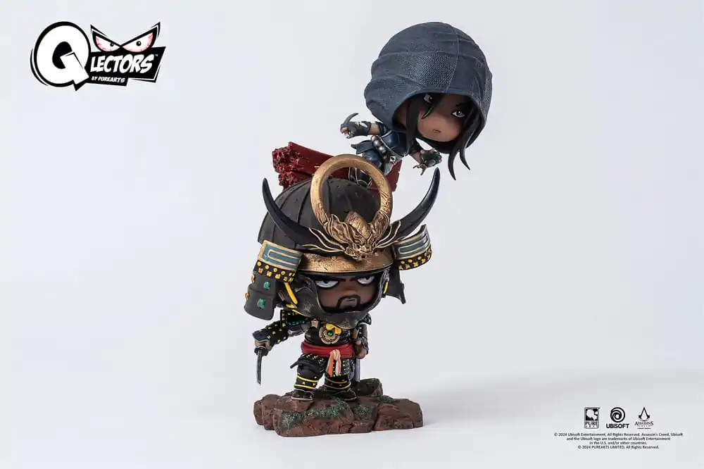 Assassin´s Creed Shadows Qlectors PVC Statue Naoe &amp; Yasuke 15 cm Produktfoto