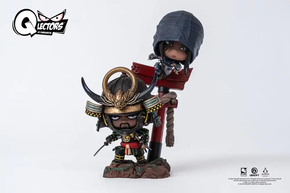Assassin´s Creed Shadows Qlectors PVC Statue Naoe &amp; Yasuke 15 cm Produktfoto