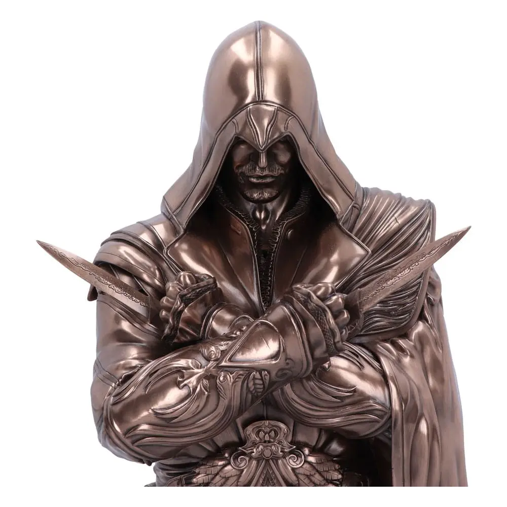 Assassin's Creed Valhalla Büste Ezio Bronze 30 cm Produktfoto