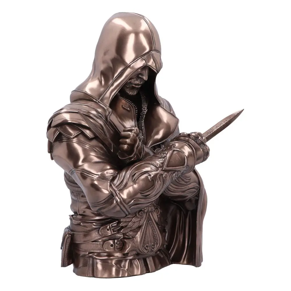 Assassin's Creed Valhalla Büste Ezio Bronze 30 cm Produktfoto