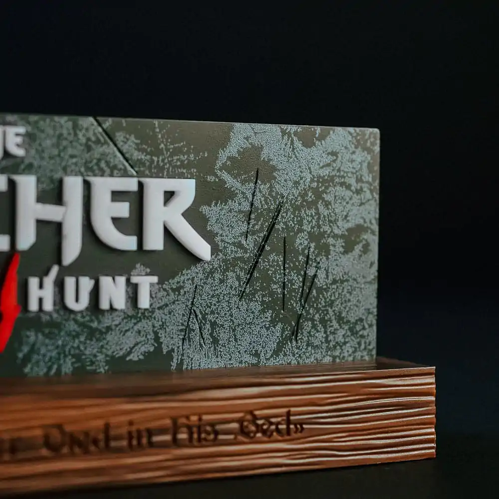 The Witcher LED-Leuchte Wild Hunt Logo 22 cm termékfotó