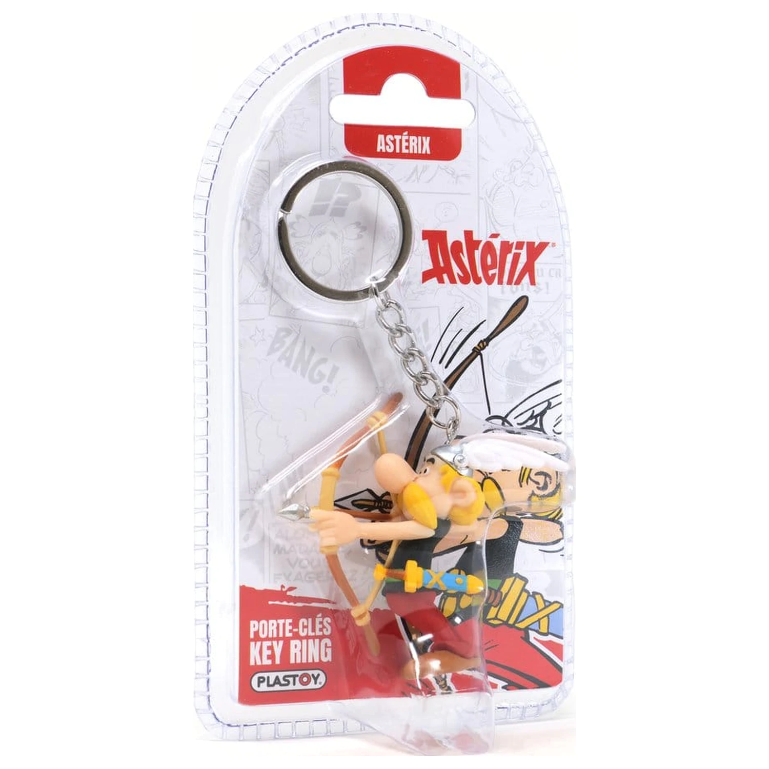 Asterix Schlüsselanhänger Bogen Schießen (Blister) Produktfoto