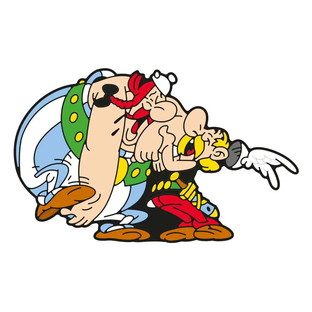 Asterix Magnet Asterix & Obelix Laughing 6 cm termékfotó