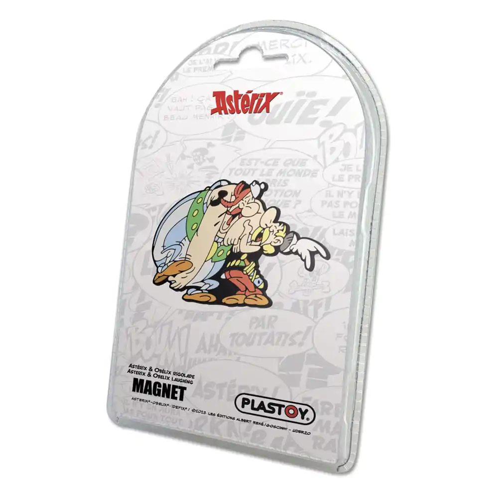 Asterix Magnet Asterix & Obelix Laughing 6 cm termékfotó