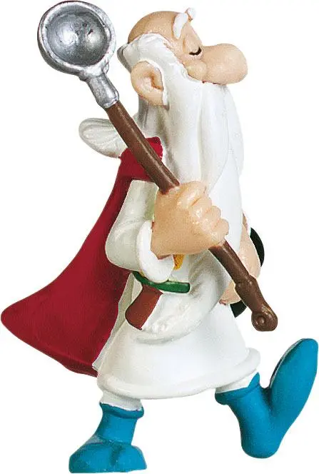 Asterix Figur Miraculix mit Kelle 8 cm termékfotó