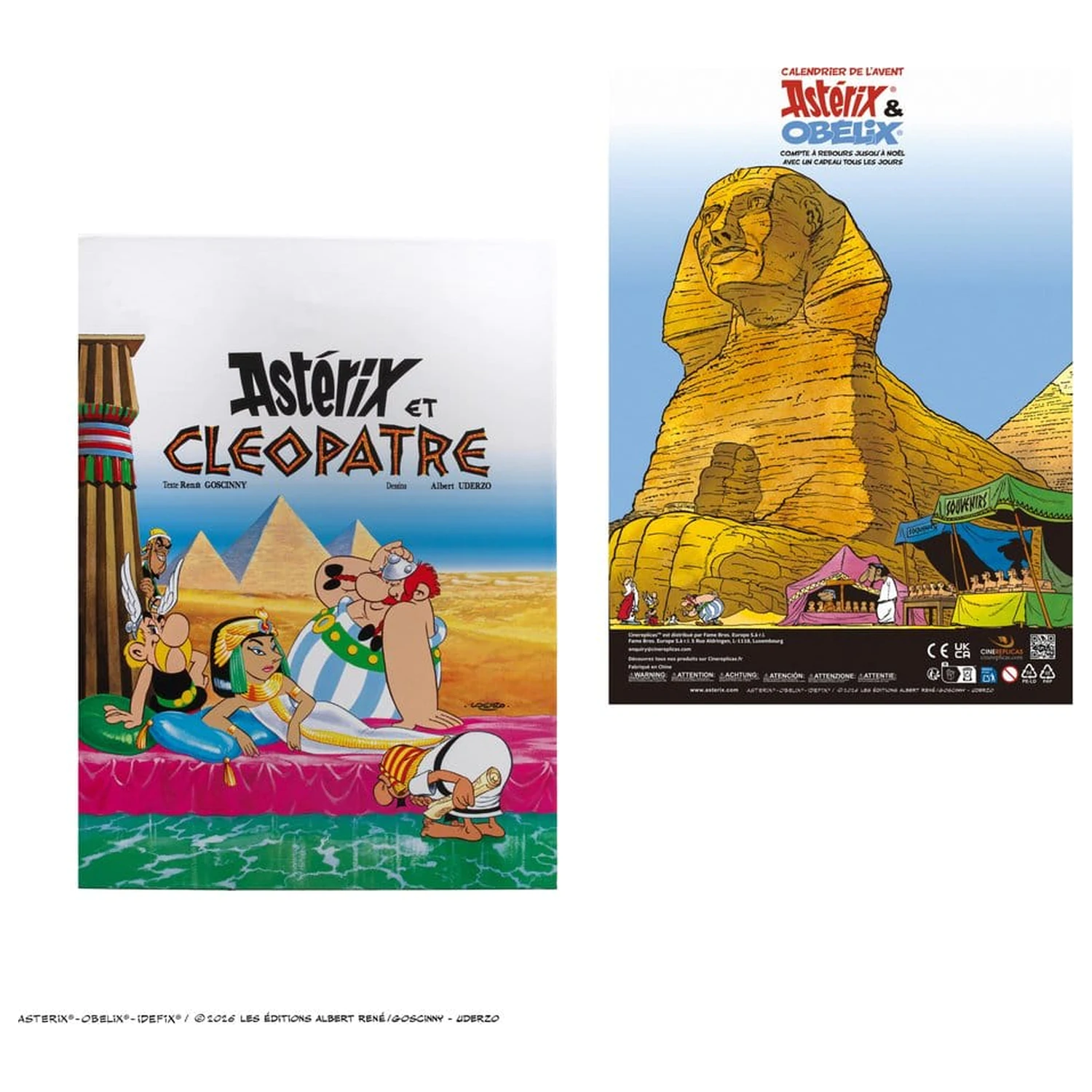 Asterix & Obelix Adventskalender Asterix & Cleopatra 2026 Produktfoto