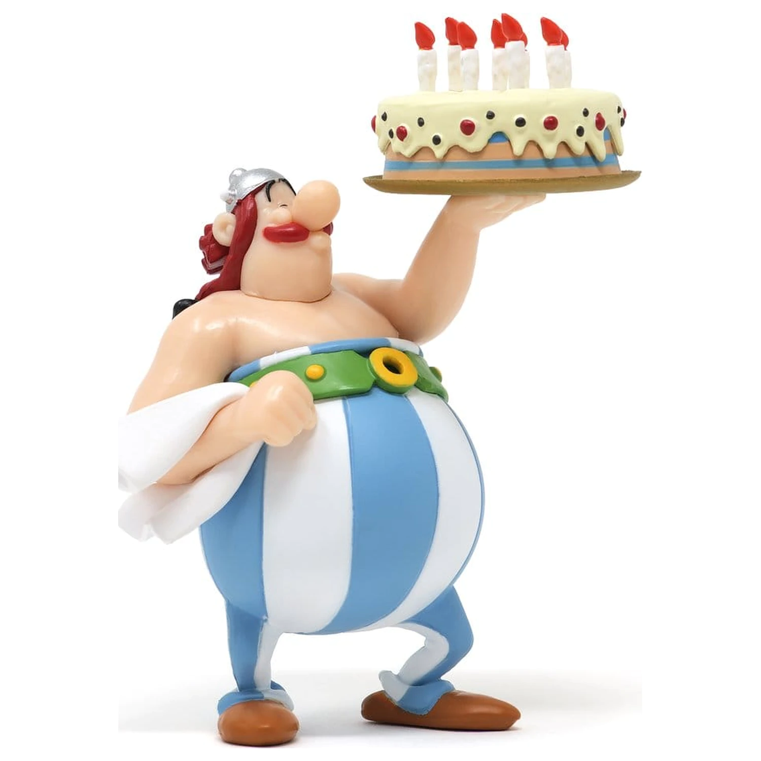 Asterix PVC Figur Obelix Happy Birthday 8,5 cm Produktfoto