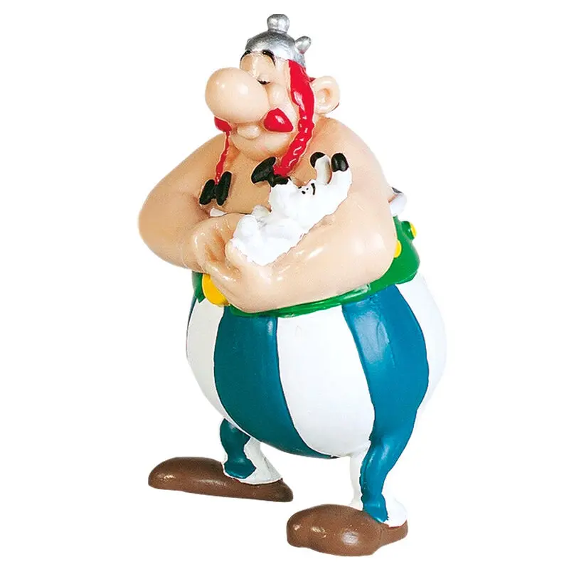 Asterix Figur Obelix mit Idefix 8 cm termékfotó