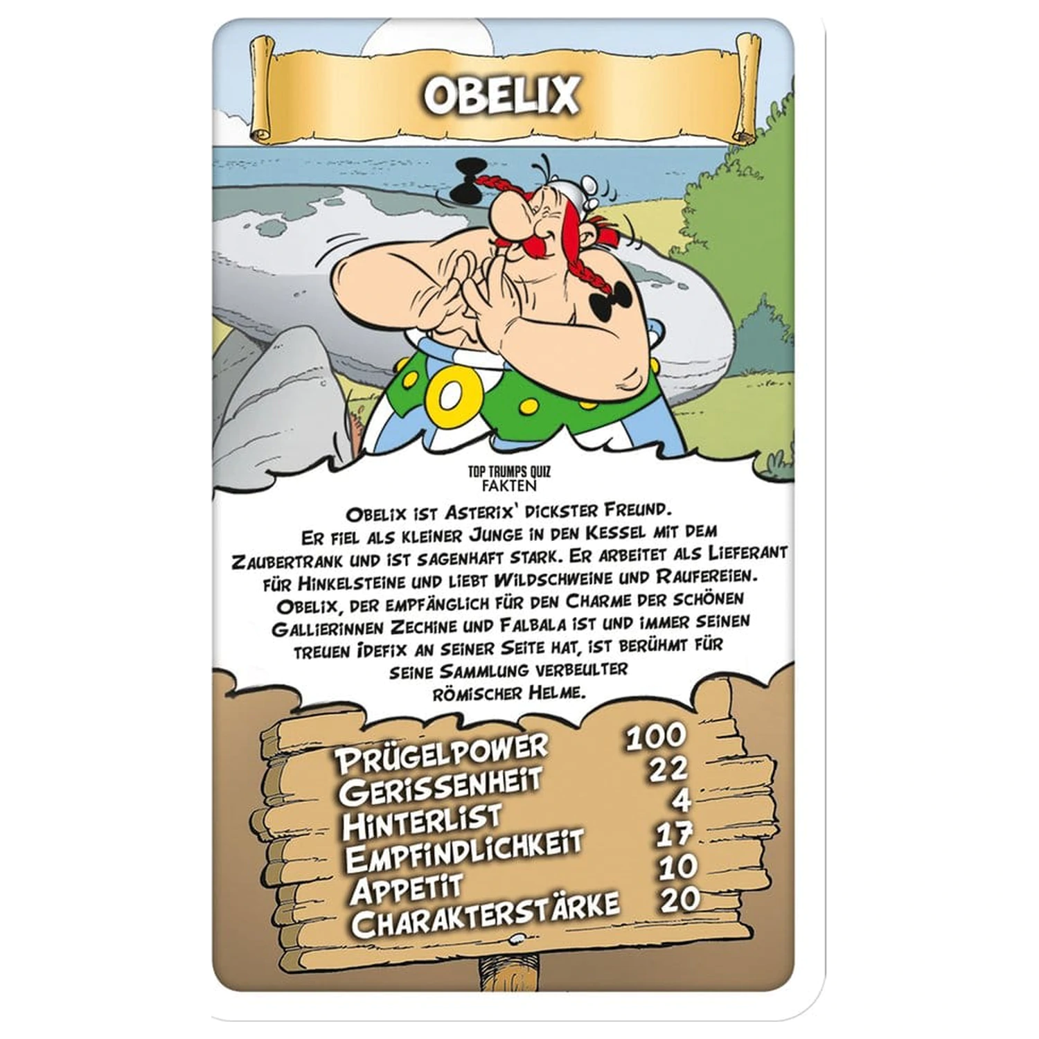 Asterix Kartenspiel Top Trumps *deutsche Version* Produktfoto