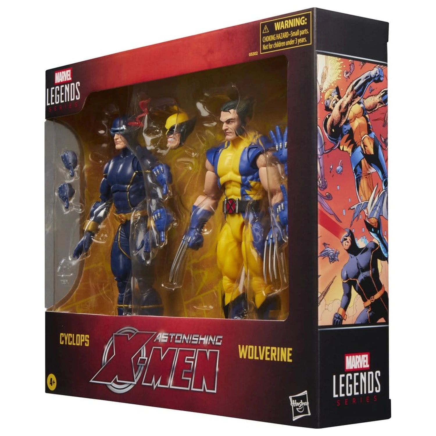 Astonishing X-Men Marvel Legends Actionfiguren 2er-Pack Cyclops & Wolverine 15 cm Produktfoto