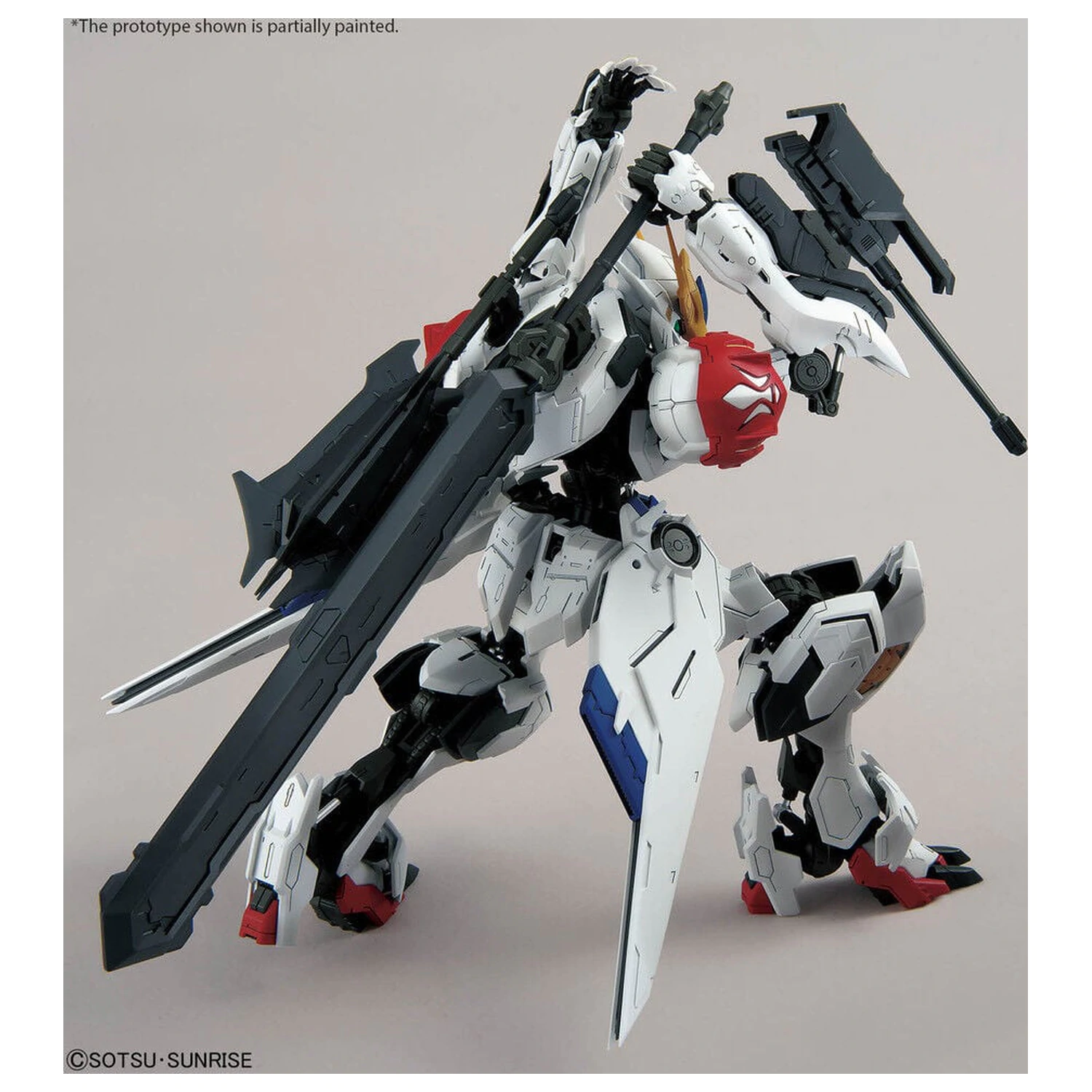ASW-G-08 Gundam Barbatos Lupus Modelbausatz MG 1/100 Produktfoto