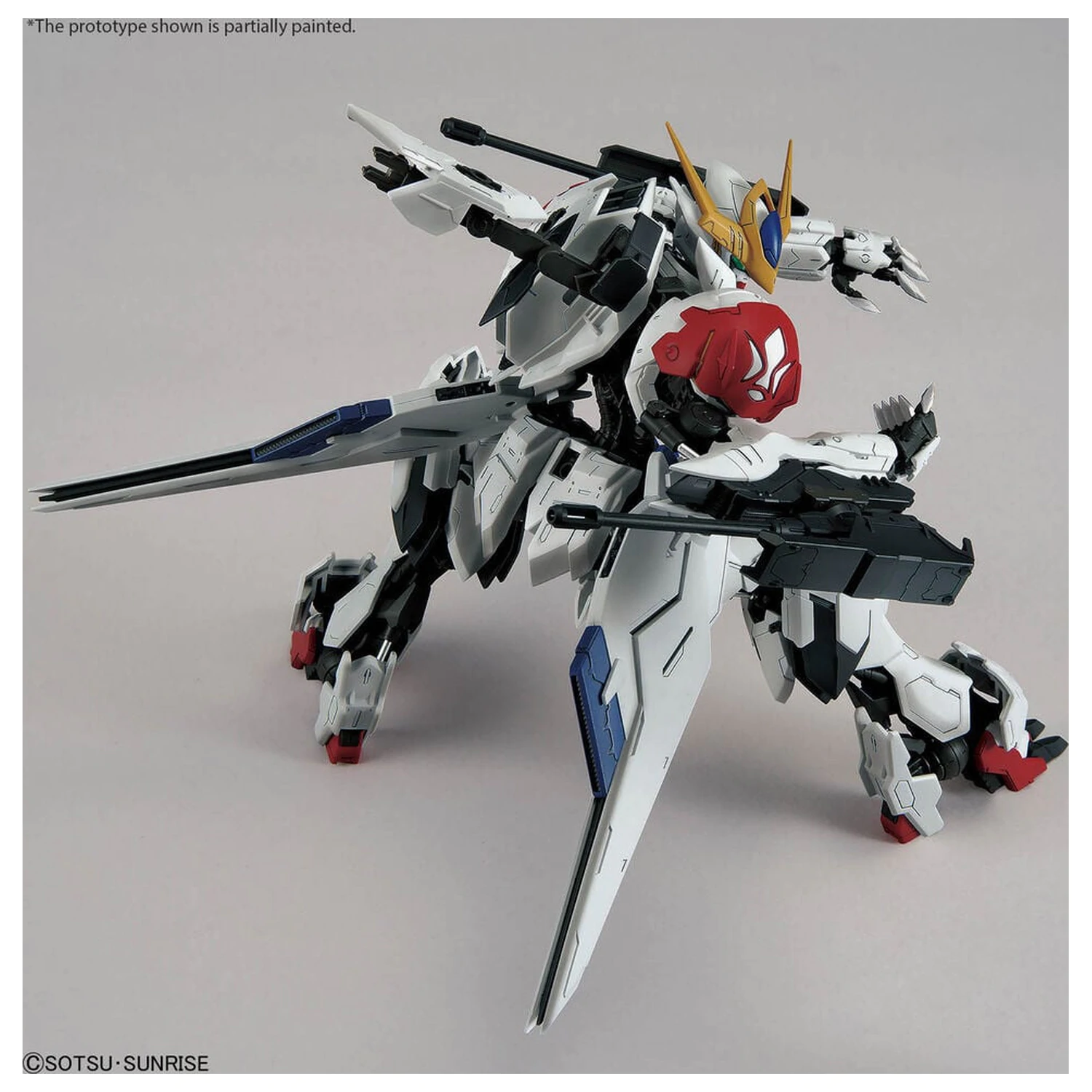 ASW-G-08 Gundam Barbatos Lupus Modelbausatz MG 1/100 Produktfoto