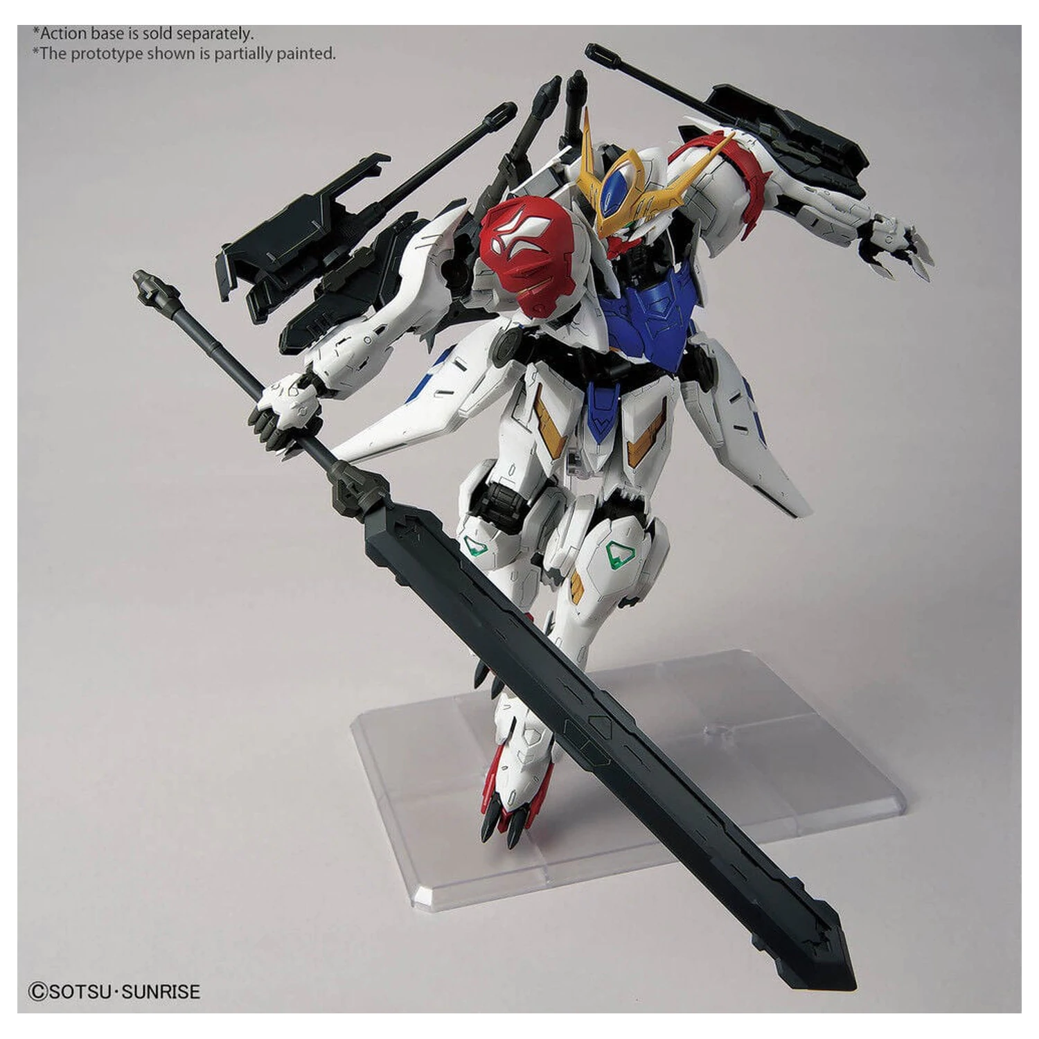 ASW-G-08 Gundam Barbatos Lupus Modelbausatz MG 1/100 Produktfoto