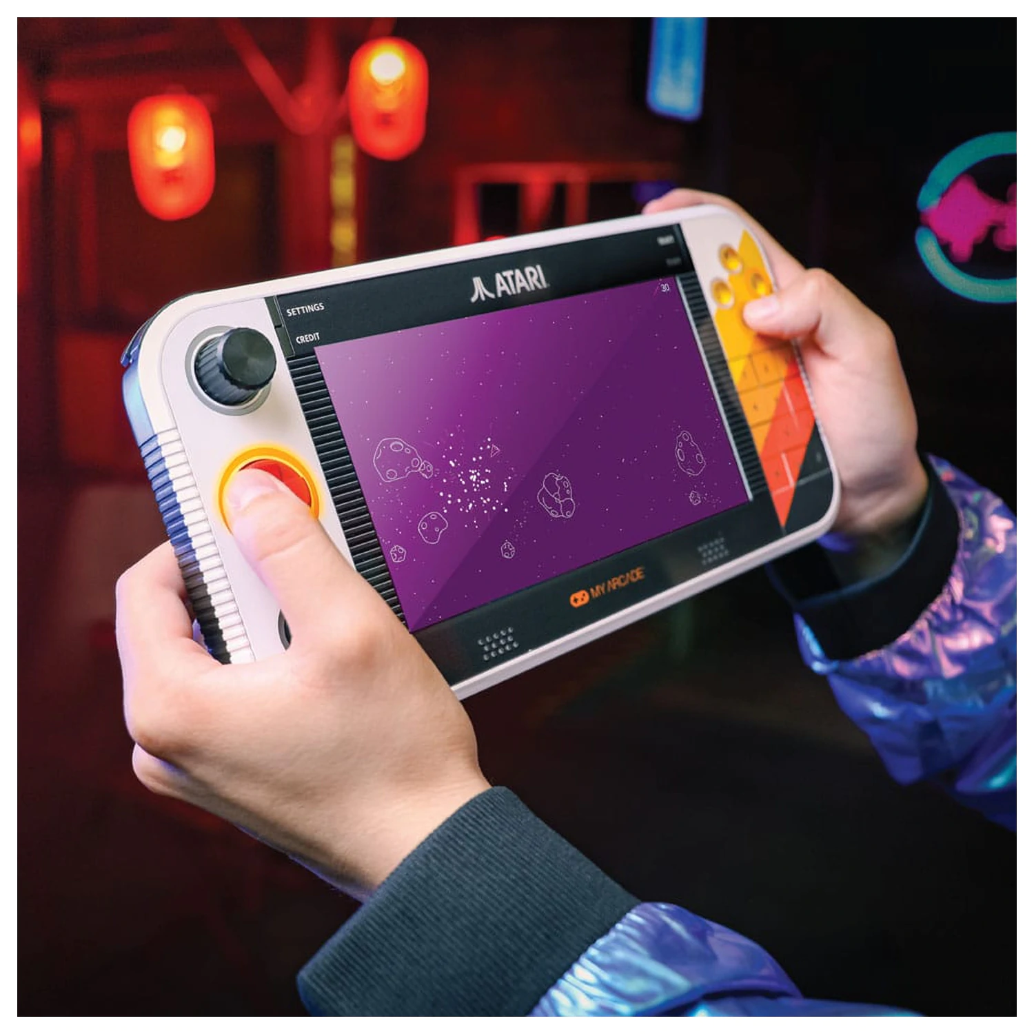 Atari tragbares Gaming System Gamestation Go Produktfoto